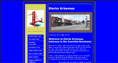 Desktop Screenshot of dierksarkansas.net